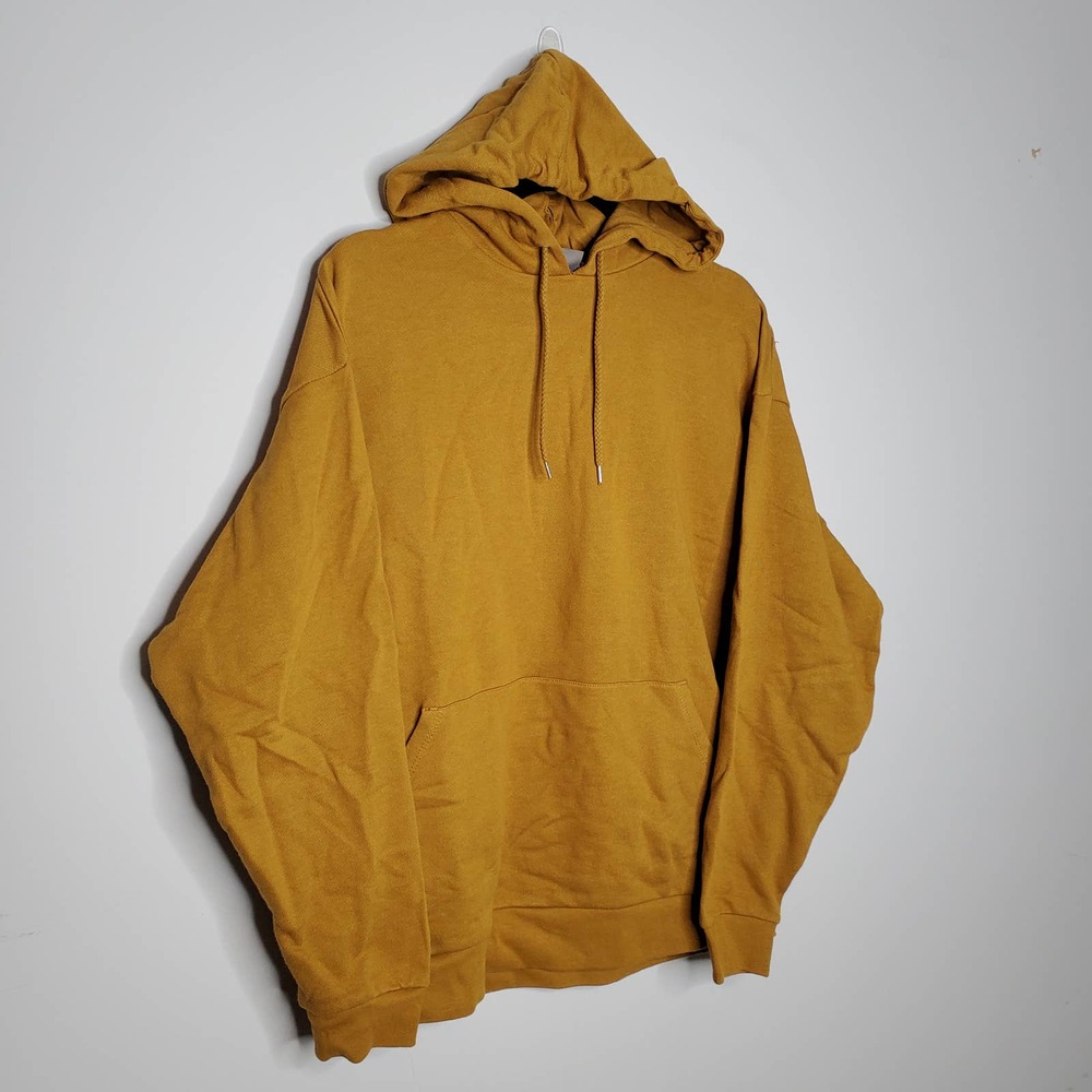 ASOS Mustard Yellow Long Sleeve Hoodie Pants Matching Set Sz S - Picture 2 of 10